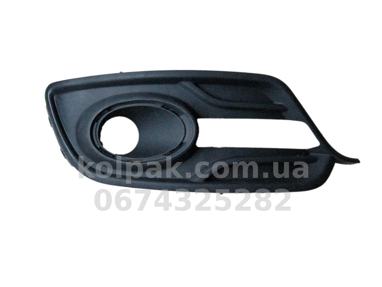 Bumper grille Renault Megane 3 2014-2016 with fog light opening/DRL, left+right, AVTM, 261521862R, 5646 912 Bumper grille Renault Megane 3 2014-2016 with fog light opening/DRL, left+right, AVTM, 261521862R, 5646 912 β photo 1