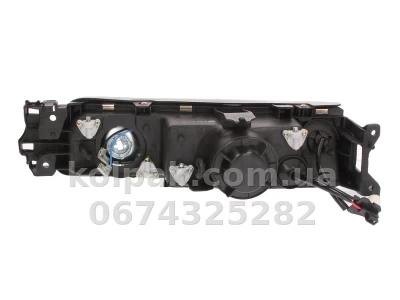 Front right headlight Mazda 626 (GD) 1987-1991, H4/H1, manual adjustment, Depo, 216-1115R-LD-E Front right headlight Mazda 626 (GD) 1987-1991, H4/H1, manual adjustment, Depo, 216-1115R-LD-E β photo 2