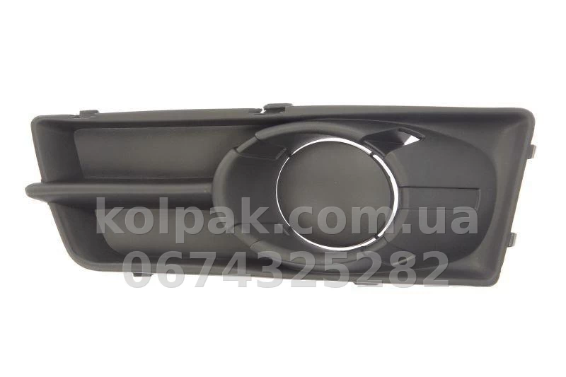 Ліва решітка бампера Mitsubishi Colt 2009-2010, без отвору для протитуманної фари, AVTM, 6402A165, 4821 911 Ліва решітка бампера Mitsubishi Colt 2009-2010, без отвору для протитуманної фари, AVTM, 6402A165, 4821 911 — фото 1