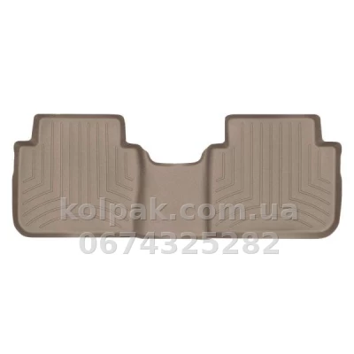 Килимки в салон Honda CR-V 2018-, з бортиком, задні, бежеві, Weathertech 4511102