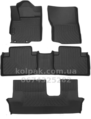 Всепогодні килимки в салон Mitsubishi Outlander 7 місць 2012–2021 HAVOC™ Maximum Coverage Всепогодні килимки в салон Mitsubishi Outlander 7 місць 2012–2021 HAVOC™ Maximum Coverage — фото 7