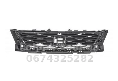 Решітка радіатора Seat Ateca 2016-2020, чорна, AVTM, 186218990