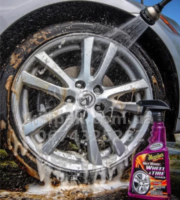 Cleaner for rims and tyres Meguiars Hot Rims All Wheel & Tire Cleaner 709 ml Meguiars G9524 Cleaner for rims and tyres Meguiars Hot Rims All Wheel & Tire Cleaner 709 ml Meguiars G9524 β photo 8