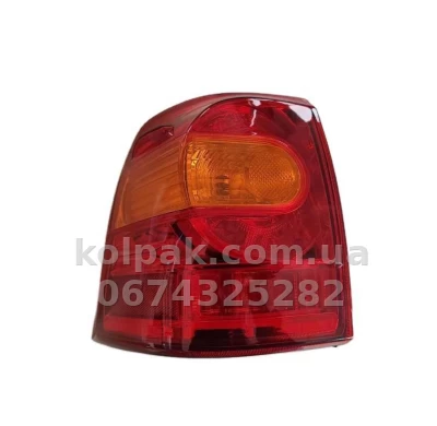 Задній правий ліхтар Toyota Land Cruiser 200 2012-2015, із лампами (LED*12/LED*18), зовнішній (W16W/LED), Depo, 212-19Y3R3AE Задній правий ліхтар Toyota Land Cruiser 200 2012-2015, із лампами (LED*12/LED*18), зовнішній (W16W/LED), Depo, 212-19Y3R3AE