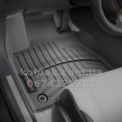 Килимки в салон Lexus RX 2016-, з бортиком, передні, чорні, Weathertech 448861 Килимки в салон Lexus RX 2016-, з бортиком, передні, чорні, Weathertech 448861 — фото 2