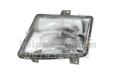 Передня ліва фара Mercedes-Benz Vito W638 1995-2003, H4/H1, механічне регулювання, Depo, 440-1119L-LD-E Передня ліва фара Mercedes-Benz Vito W638 1995-2003, H4/H1, механічне регулювання, Depo, 440-1119L-LD-E