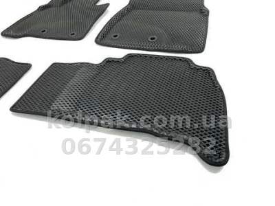 Килимки в салон Toyota Land Cruiser 200/Lexus LX570 2012-, 5 місць, EVA, чорні, 5 шт., AVTM BLCEV1635