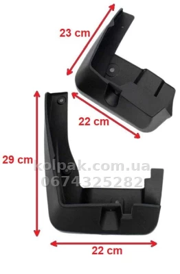 Бризковики Subaru Outback 2009–2014 HAVOC, повний комплект Бризковики Subaru Outback 2009–2014 HAVOC, повний комплект — фото 3