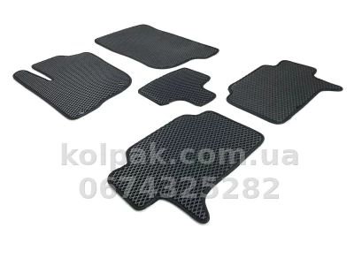 Килимки в салон Mitsubishi Pajero Sport 2008-2015, EVA, чорні, 5 шт., AVTM BLCEV1402 Килимки в салон Mitsubishi Pajero Sport 2008-2015, EVA, чорні, 5 шт., AVTM BLCEV1402