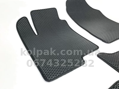 Килимки в салон Hyundai Sonata 2004-2015/Kia Magentis 2005-2010, EVA, чорні, 5 шт., AVTM BLCEV1238 — фото 3