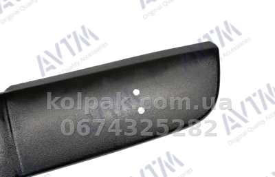 Зимова накладка Renault Trafic 2001-2006 решітка, матова AVTM FLMT0126 — фото 3