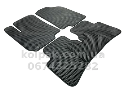Килимки в салон Kia Rio 2011-, EVA, чорні, 5 шт., AVTM BLCEV1272 Килимки в салон Kia Rio 2011-, EVA, чорні, 5 шт., AVTM BLCEV1272 — фото 2