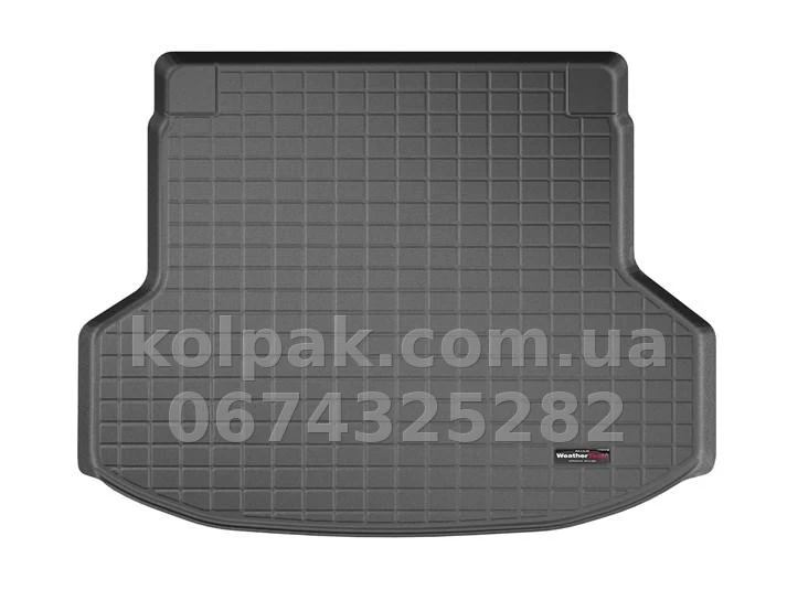 Boot mat for Kia Ceed SW 2019-, black, WeatherTech 401288 Boot mat for Kia Ceed SW 2019-, black, WeatherTech 401288 β photo 1