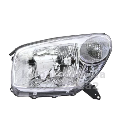 Передня ліва фара Toyota Rav4 2004-2005, H4, електричне регулювання, Depo, 212-11F6L-LD-EM