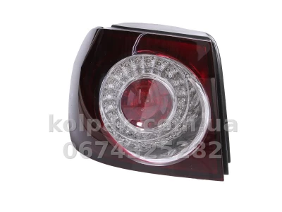 Задній лівий ліхтар Volkswagen Golf Plus 2009-2013, зовнішній LED, Depo, 441-1972L3AE