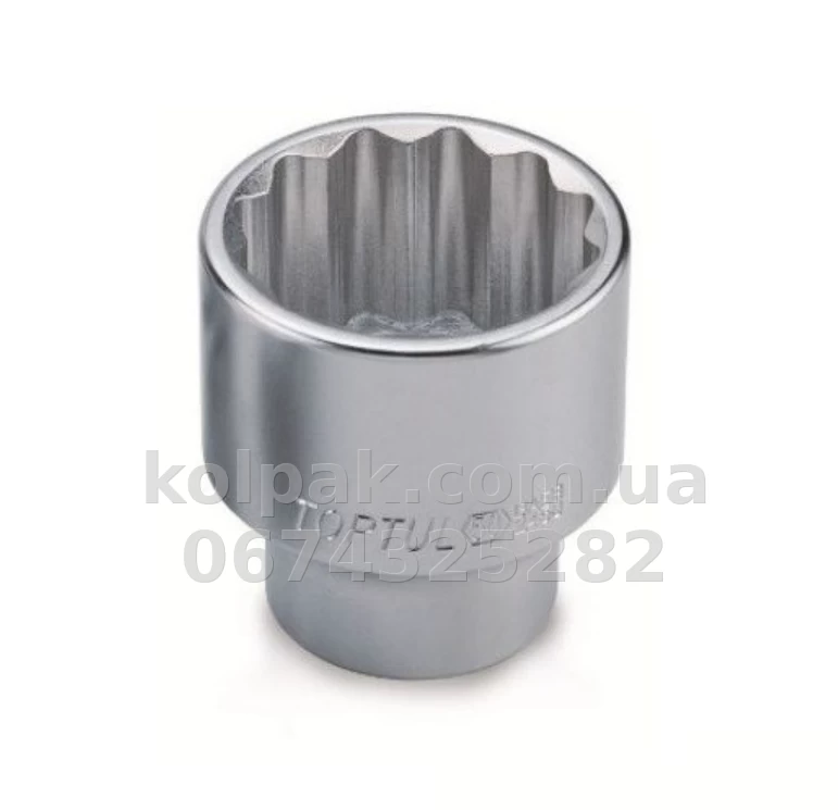 Socket 1/2" 30 mm 12-point TOPTUL BAEB1630 Socket 1/2" 30 mm 12-point TOPTUL BAEB1630 β photo 1