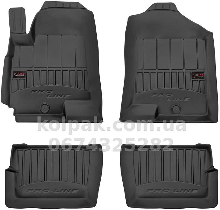 Floor mats for Kia Soul 2008-2013, Proline 3D, Frogum, FG 3D408227 Floor mats for Kia Soul 2008-2013, Proline 3D, Frogum, FG 3D408227 β photo 1