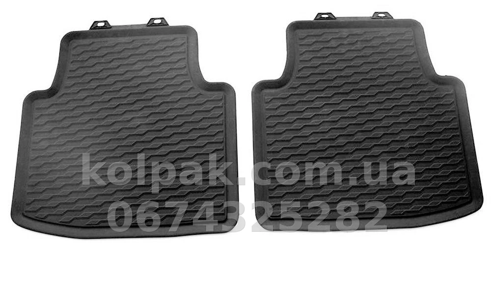 Original floor mats for Volkswagen Arteon 2017-, rear, 2 pcs, VAG, 3G806151282V Original floor mats for Volkswagen Arteon 2017-, rear, 2 pcs, VAG, 3G806151282V β photo 1