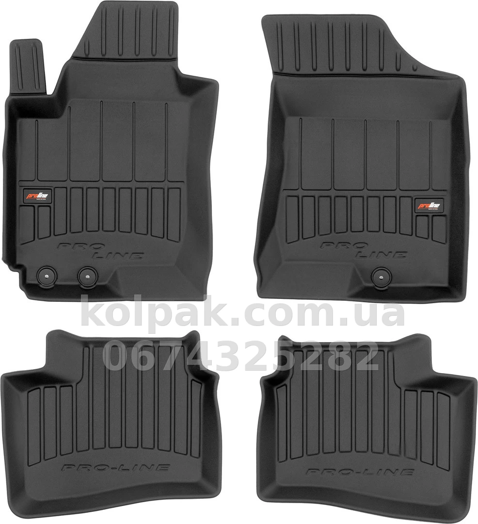 Floor mats for Hyundai i30 HB 2007-2012, Proline 3D, Frogum, FG 3D408296 Floor mats for Hyundai i30 HB 2007-2012, Proline 3D, Frogum, FG 3D408296 β photo 1