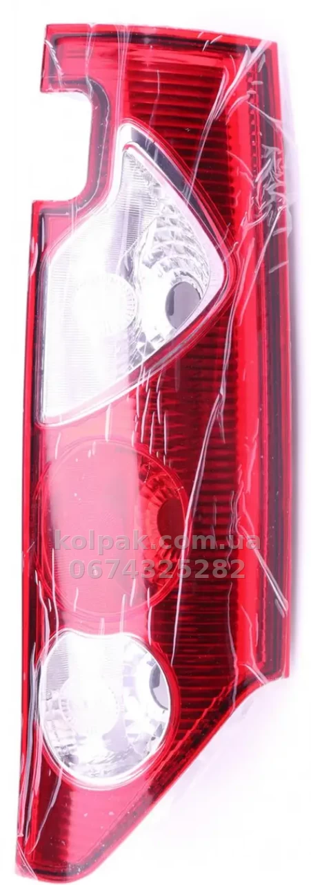 Задній правий ліхтар Renault Kangoo 2008-2013, без ламп, без патрона (P21/5W/PY21W/P21W), кількість дверей — 1, Depo, 551-1982R-UE Задній правий ліхтар Renault Kangoo 2008-2013, без ламп, без патрона (P21/5W/PY21W/P21W), кількість дверей — 1, Depo, 551-1982R-UE — фото 1