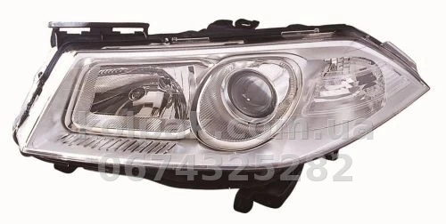 Передня ліва фара Renault Megane 2 2006-2008, H7/H1, електричне регулювання, Depo, 551-1162L-LD-EM Передня ліва фара Renault Megane 2 2006-2008, H7/H1, електричне регулювання, Depo, 551-1162L-LD-EM — фото 1
