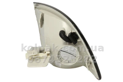 Right indicator light Audi A4 1995-1999, type Bosch, white, without bulb holder, Depo, 441-1514R-UE — photo 2