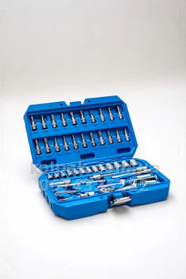 Tool set 1/4" 46 pieces (plastic case) MG10046 MAGMA — photo 3