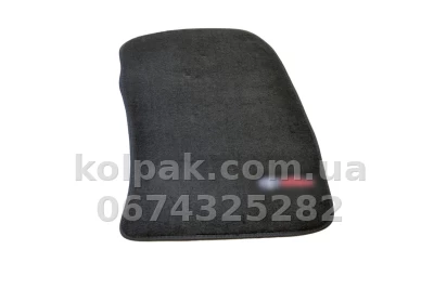 Ворсові килимки в салон Toyota Land Cruiser Prado 120 2003-2009, Premium, чорні, AVTM BLCLX1636 — фото 5