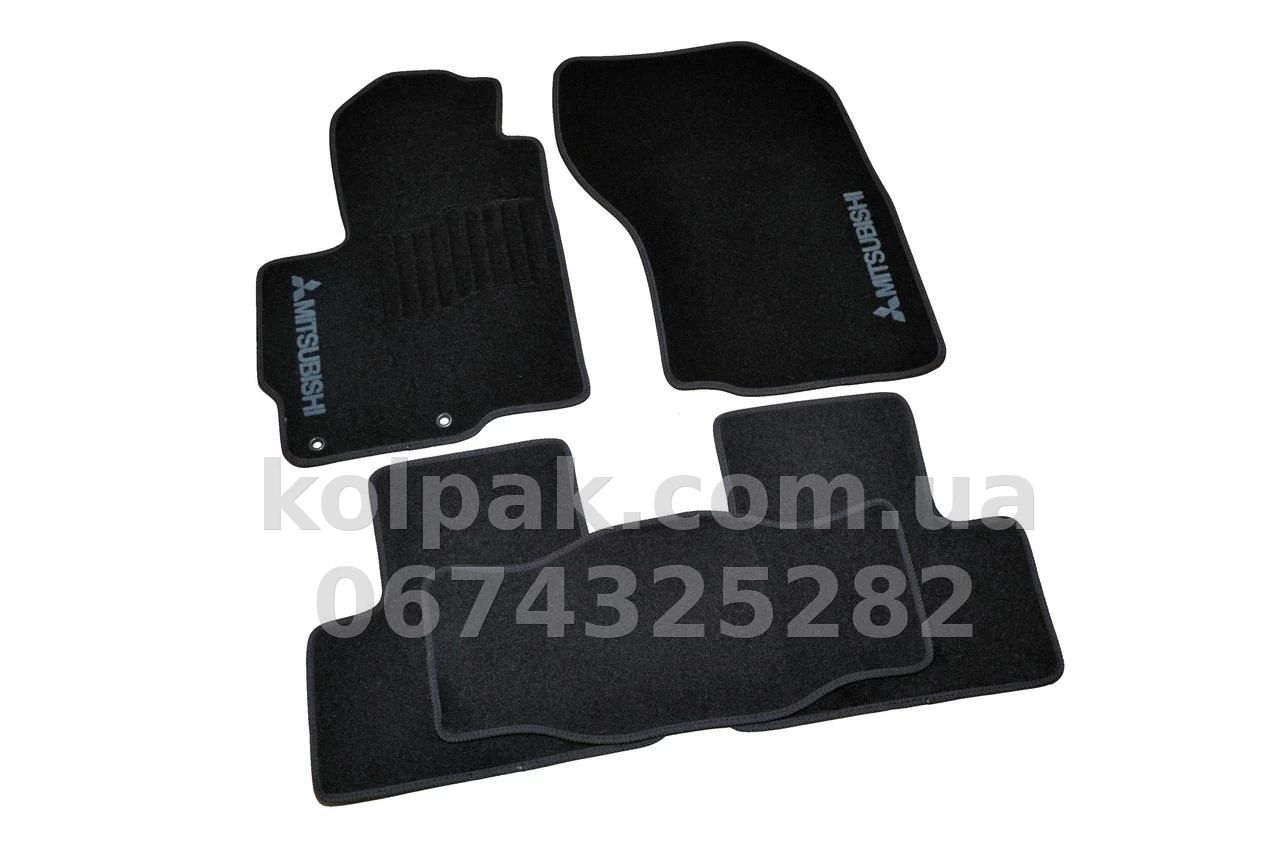 Carpet floor mats for Mitsubishi ASX 2010-, black, AVTM BLCCR1382 Carpet floor mats for Mitsubishi ASX 2010-, black, AVTM BLCCR1382 β photo 1