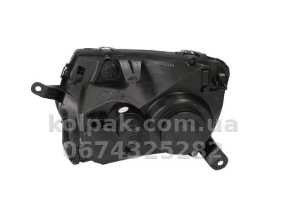 Front right headlight Dacia Duster/Renault Duster 2010-2013, H7/H1, electric/manual adjustment, chrome-plated frame, Depo, 551-1186R-LDEM1 — photo 2