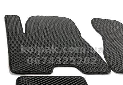 Килимки в салон Hyundai Tucson 2004-, EVA, чорні, 3 шт., AVTM BLCEV1242 Килимки в салон Hyundai Tucson 2004-, EVA, чорні, 3 шт., AVTM BLCEV1242 — фото 3