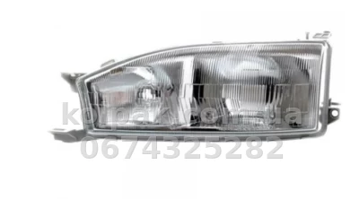 Передня ліва фара Toyota Camry XV10 1992-1996, механічне регулювання, без ламп, LED Depo 212-1150L-LD Передня ліва фара Toyota Camry XV10 1992-1996, механічне регулювання, без ламп, LED Depo 212-1150L-LD
