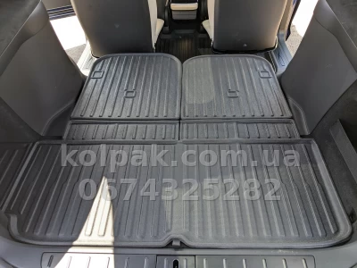 HAVOC 3D boot mat for Tesla Model X I, facelift 2021–2024, 6 and 7 seats — photo 5