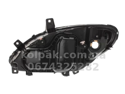 Front right headlight Mercedes-Benz Vito W639 2003-2010, H7/H7/H7, electric adjustment, Depo, 440-1140R-LD-EM — photo 2