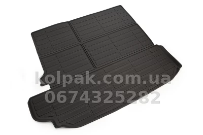 HAVOC 3D boot mat for Toyota Highlander IV (XU70) 2021–2026, left-side projection — photo 2