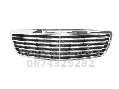 Решітка радіатора Mercedes-Benz E-Class W211 2002-2006 Avantgarde, AVTM, 184610990