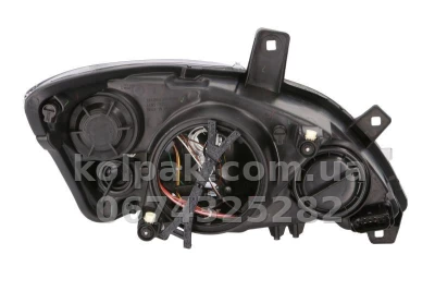 Передня ліва фара Mercedes-Benz Vito W639 2010-2014, H7/H7/H7/PY21W/W21/5W, Depo, 440-1191LMLD-EM — фото 2