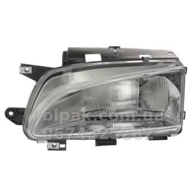 Передня ліва фара Peugeot Partner 1996-2002, H4/W5W, електричне/механічне регулювання, Depo, 550-1126L-LD-EM Передня ліва фара Peugeot Partner 1996-2002, H4/W5W, електричне/механічне регулювання, Depo, 550-1126L-LD-EM