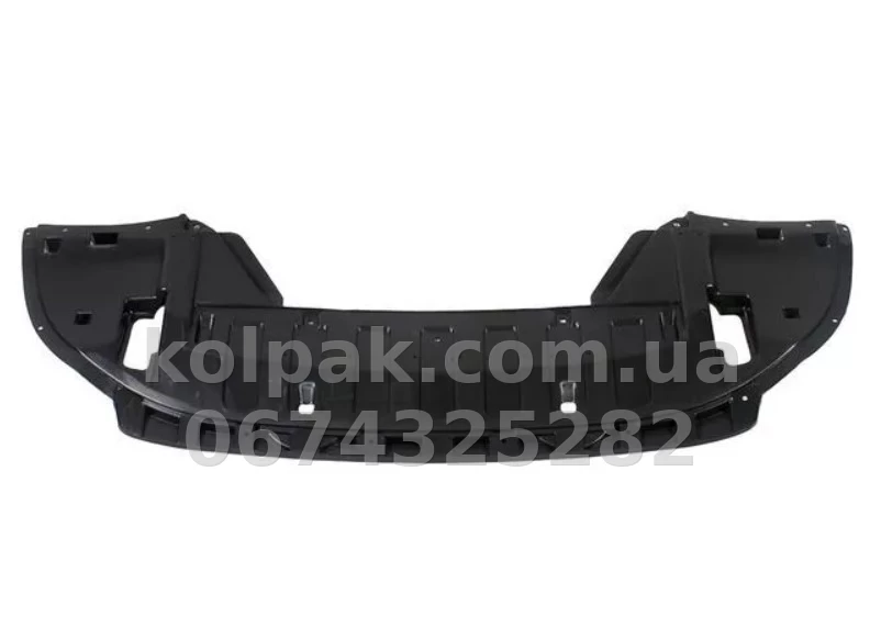 Захист переднього бампера Mitsubishi Outlander 2012-, пластик, AVTM, 5370B066, 184824220 Захист переднього бампера Mitsubishi Outlander 2012-, пластик, AVTM, 5370B066, 184824220 — фото 1
