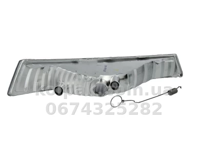 Лівий покажчик повороту Nissan Primastar/Renault Trafic 2002-2007, під фарою, білий, без патрона, Depo, 551-1608L-UE-C — фото 2
