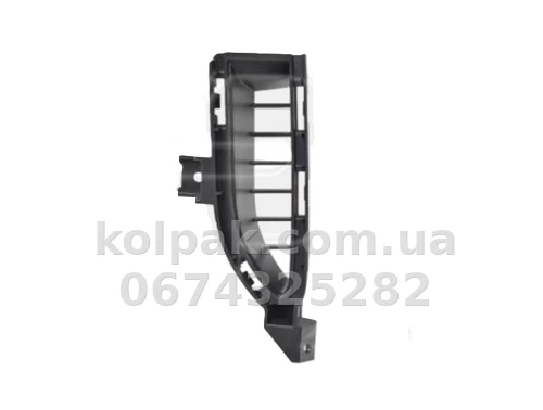 Ліва решітка бампера Nissan Rogue/X-Trail T33 USA 2020-, під фарою, чорна, текстура AVTM 185081915 Ліва решітка бампера Nissan Rogue/X-Trail T33 USA 2020-, під фарою, чорна, текстура AVTM 185081915 — фото 1