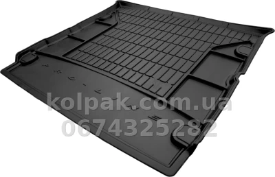 Boot mat for Nissan Pathfinder R51 2004-2014, 7 seats, folded 3 row, Pro-Line, Frogum FG TM403925 — photo 3