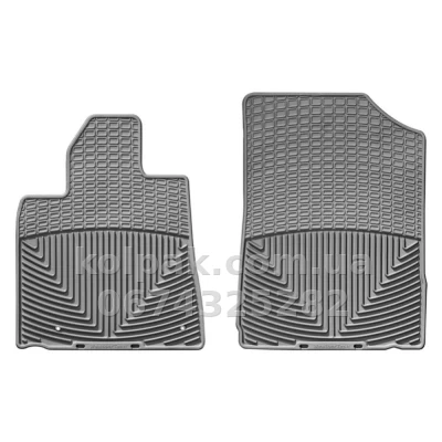 Килимки в салон Toyota Sequoia/Tundra 2007-2012, передні, сірі, Weathertech W76GR