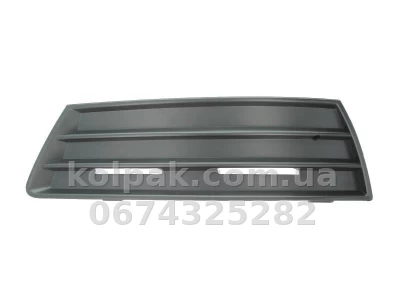 Ліва решітка бампера Volkswagen Passat CC 2008-2012, без отвору для протитуманної фари, AVTM, 3C8853665B9B9, 7420 913
