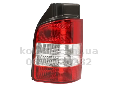 Задній правий ліхтар Volkswagen T5 2003-2009, 2 двері, біло-червоний, Depo, 441-1978R-UE-CR Задній правий ліхтар Volkswagen T5 2003-2009, 2 двері, біло-червоний, Depo, 441-1978R-UE-CR