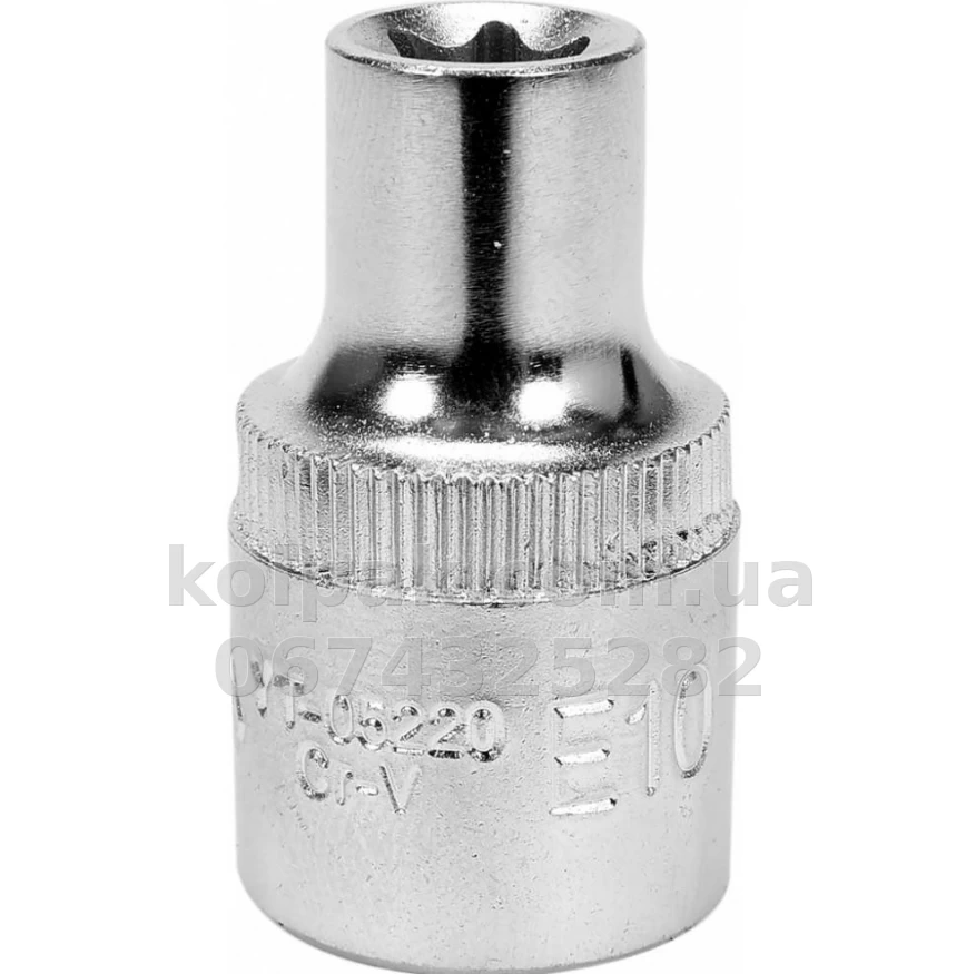Socket Torx 1/2 E10 Yato YT-05220 Socket Torx 1/2 E10 Yato YT-05220 β photo 1