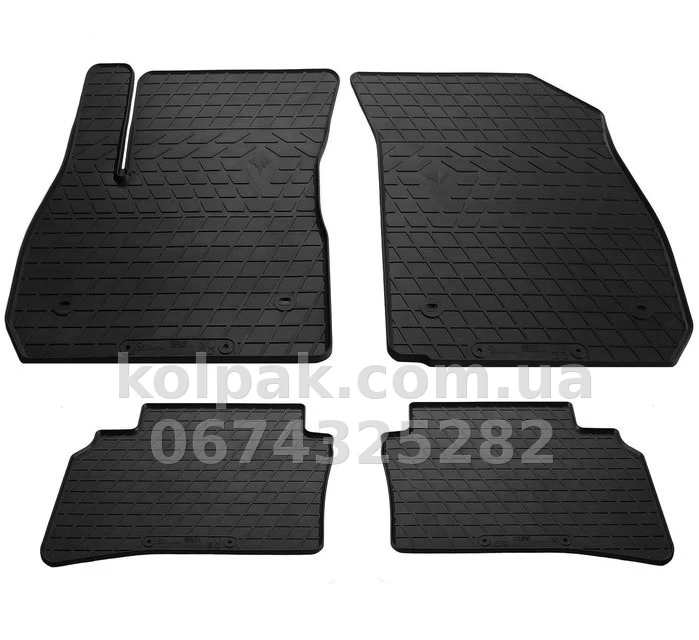 Floor mats for Opel Insignia 2017-, 4 pcs, Stingray, 1015214 Floor mats for Opel Insignia 2017-, 4 pcs, Stingray, 1015214 β photo 1
