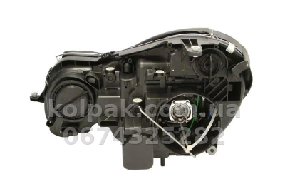 Front right headlight Mercedes-Benz E-Class W211 2006-2008, H7/H7, with indicator, electric adjustment, Depo, 440-1163R-LD-EM — photo 2