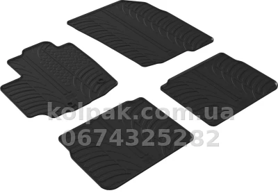 Килимки в салон Suzuki SX4/S-Cross, hybrid 2021-, GledRing, GR 0630