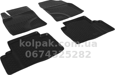 Поліуретанові килимки в салон Toyota Avensis 2009-, L.Locker, 209010301